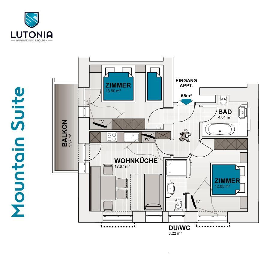 Lutonia Apartment *